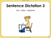 Sentence Dictation 3 - Year 4 Teaching Resources (slide 1/28)